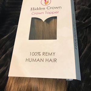 Hidden Crown crown topper. Halo Couture